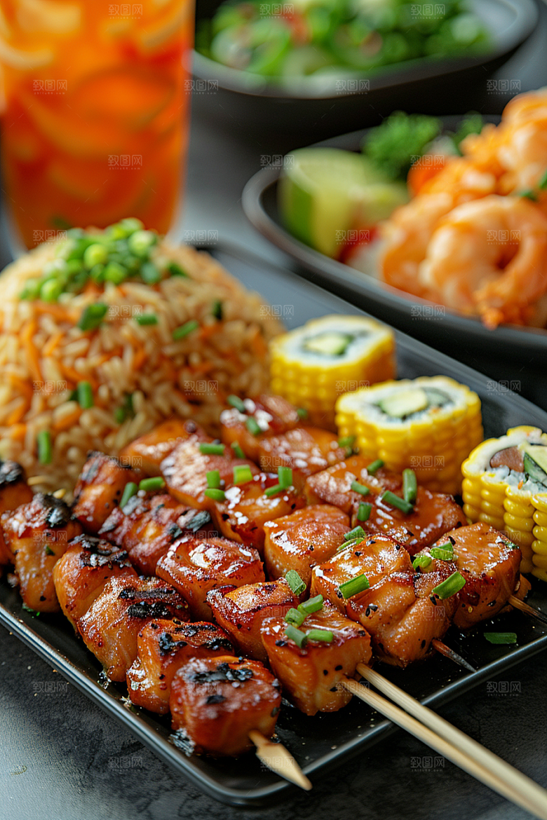 泰国菜美食地方菜摄影图