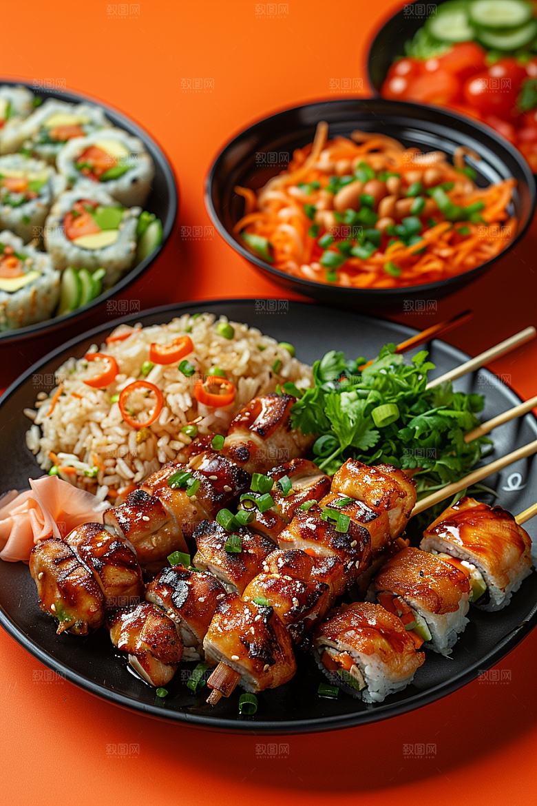 泰国菜美食美味摄影图