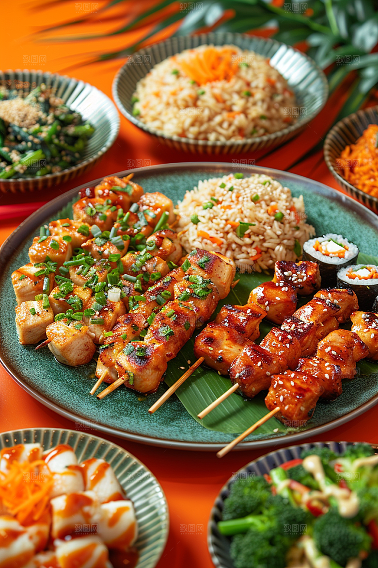 泰国菜美食高清摄影图