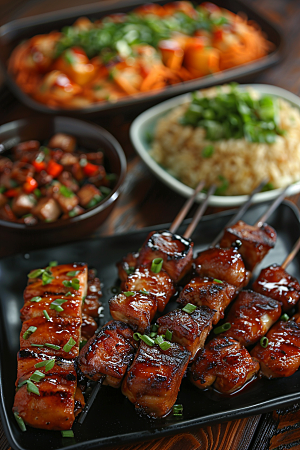 泰国菜高清美食摄影图