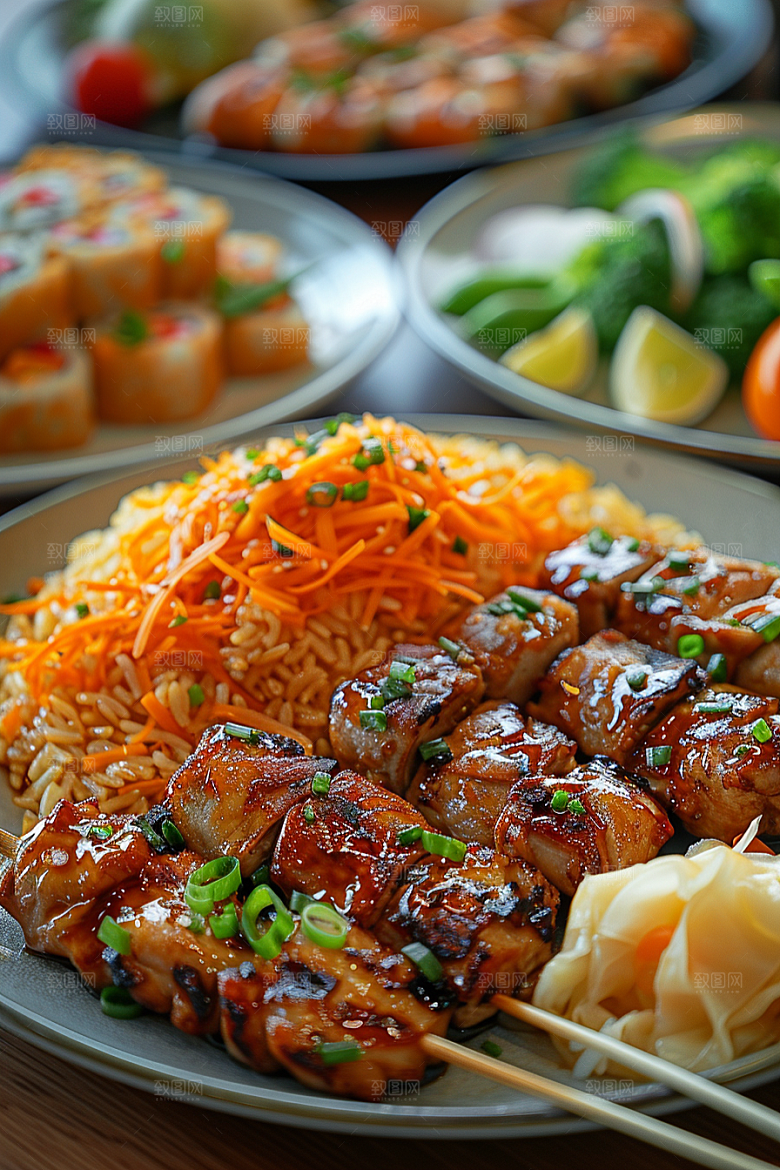 泰国菜美食美味摄影图