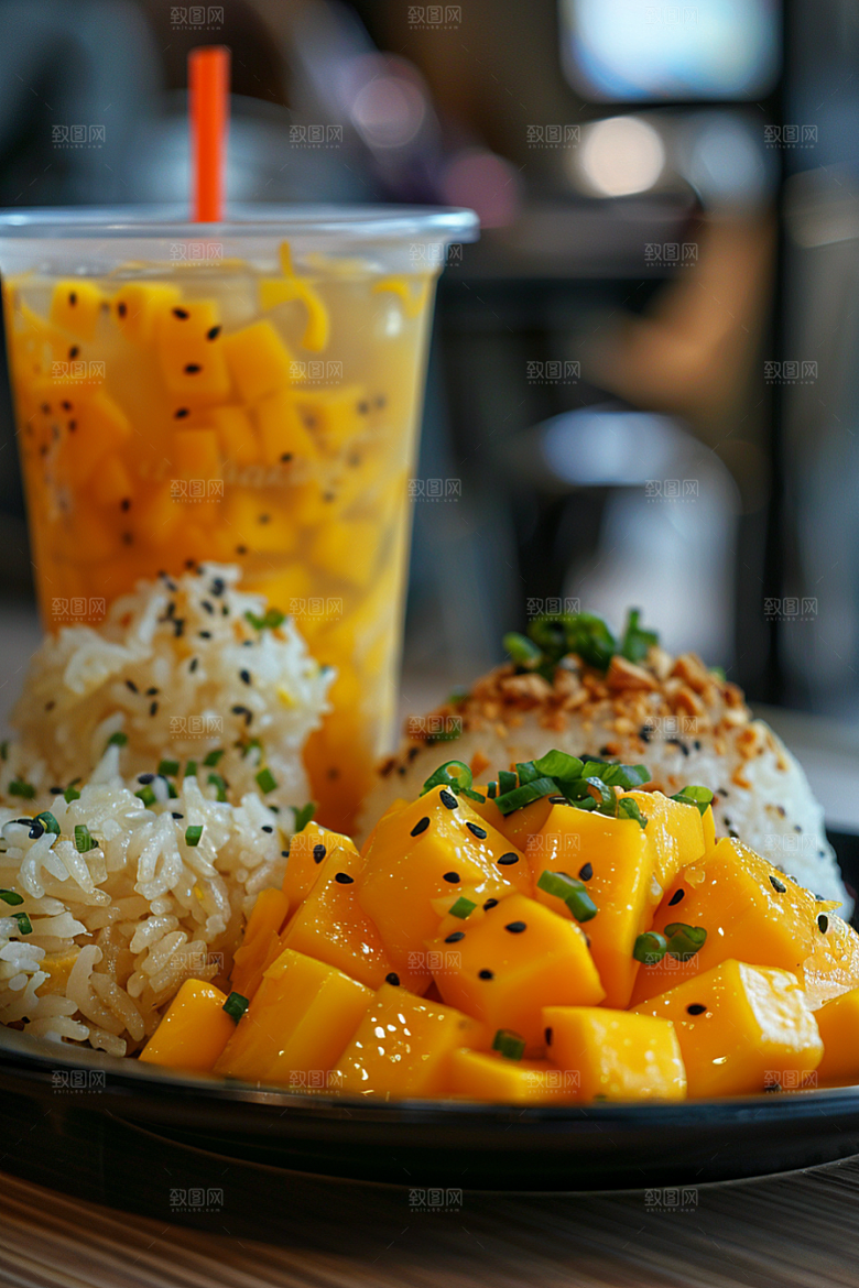 泰国菜泰餐美食摄影图