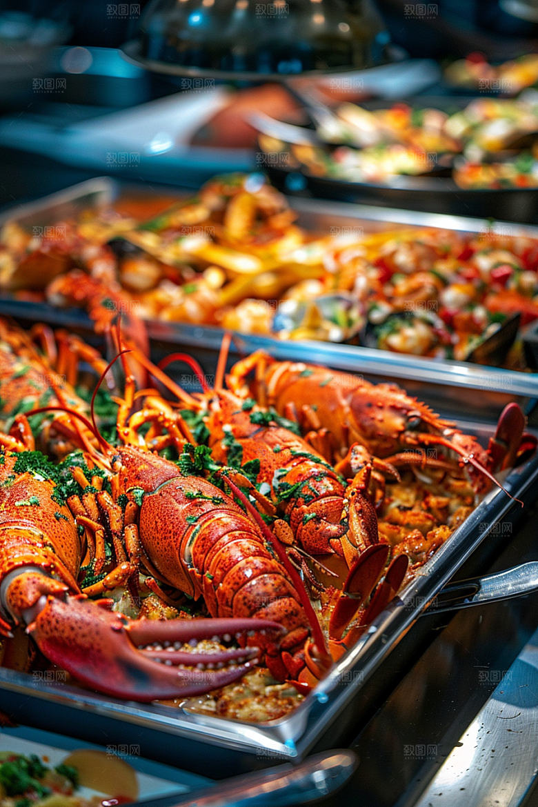 泰国菜特色泰餐摄影图