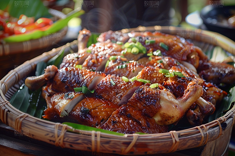 泰国菜美食特色摄影图