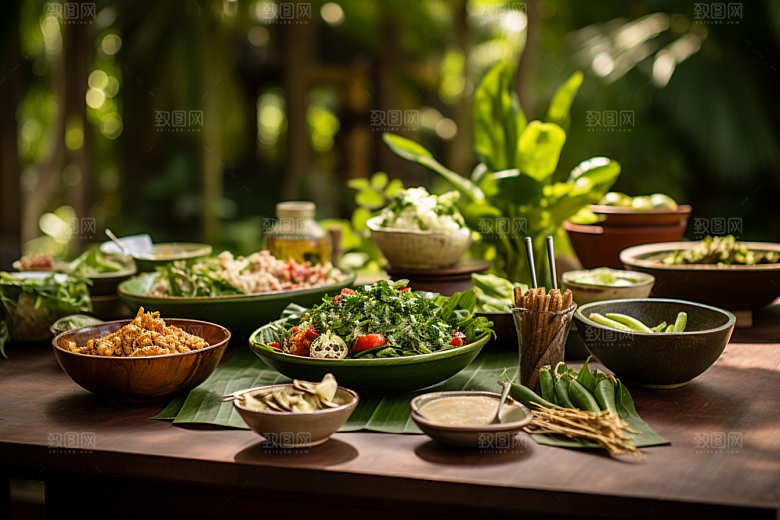 泰国菜美食美味摄影图