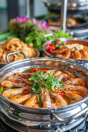 泰国菜美味美食摄影图