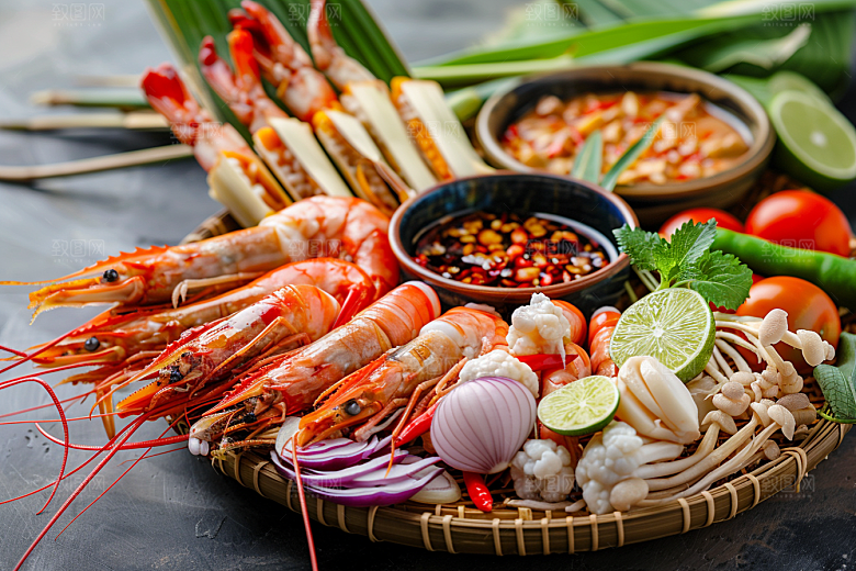 泰国菜泰餐特色摄影图