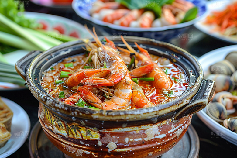 泰国菜泰餐美食摄影图