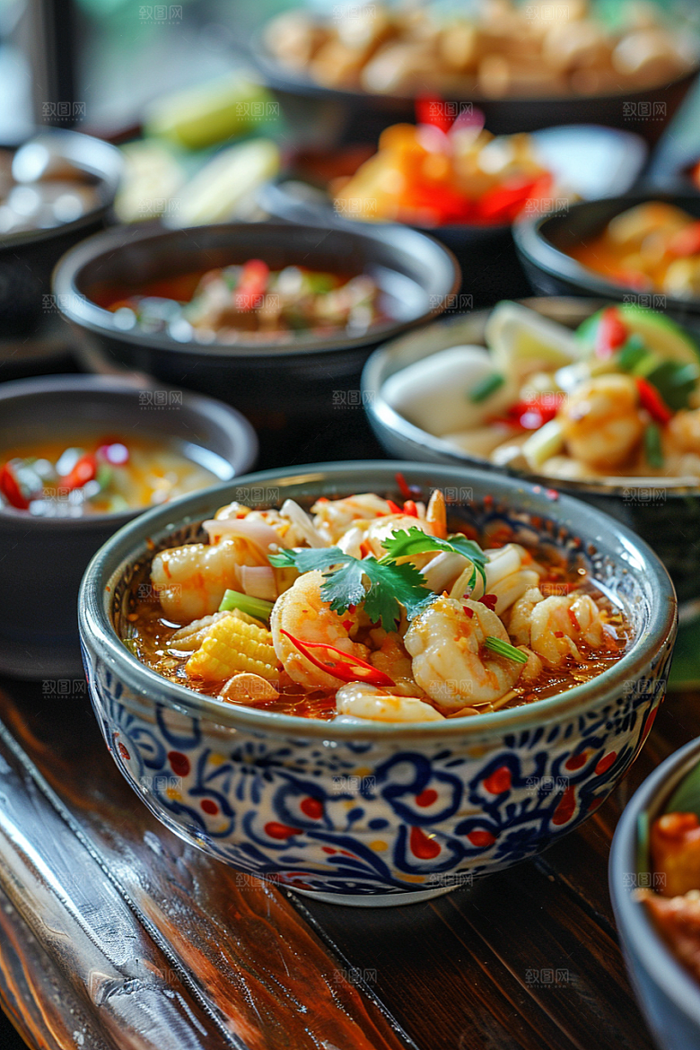 泰国菜泰餐高清摄影图