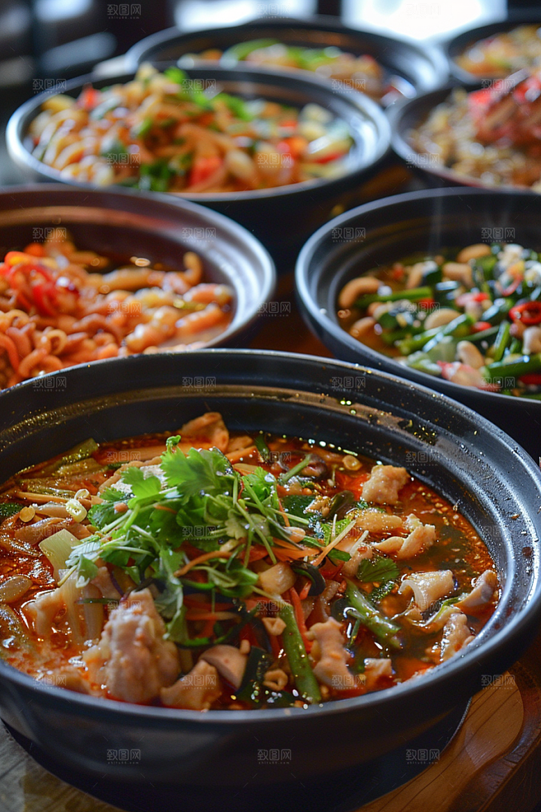 泰国菜自然美食摄影图