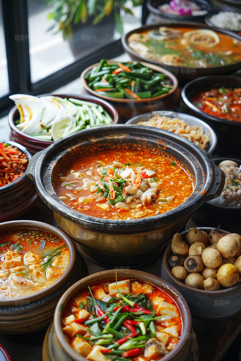 泰国菜美食清新摄影图