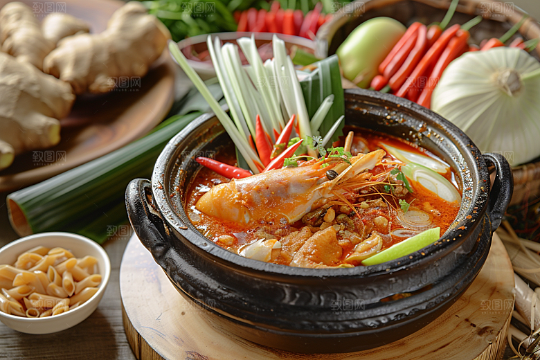 泰国菜美食美味摄影图