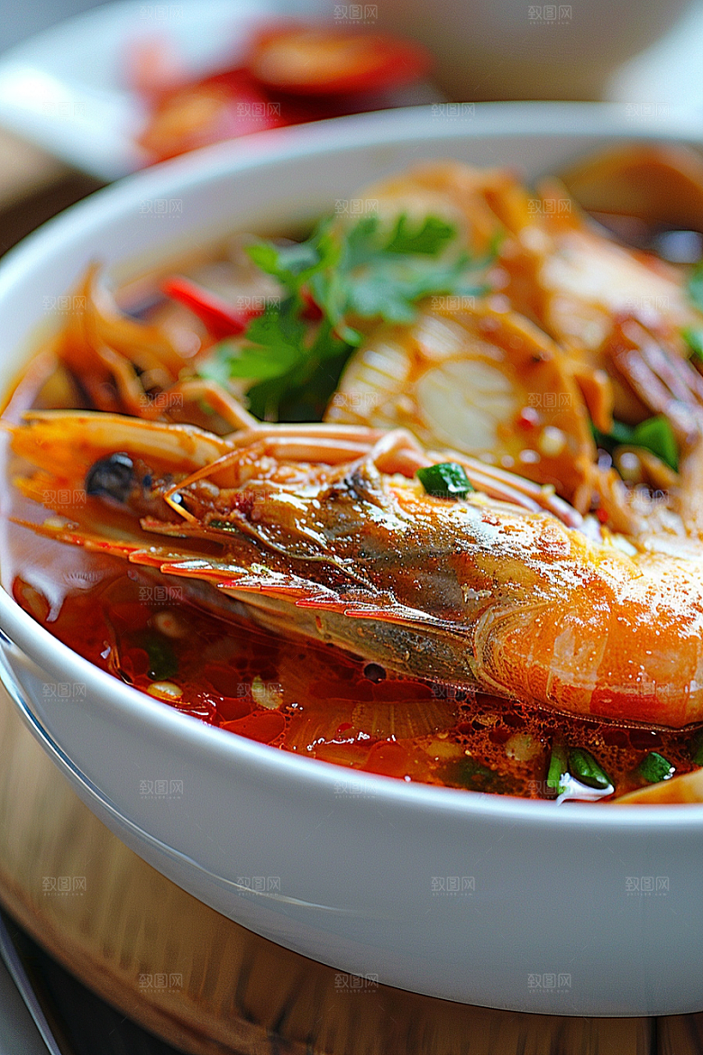 泰国菜地方菜泰餐摄影图