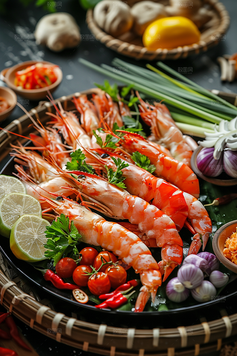 泰国菜美食高清摄影图