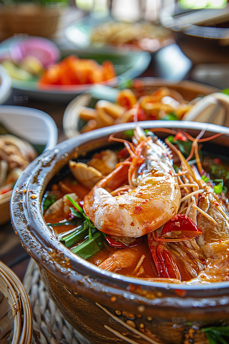 泰国菜泰餐特色摄影图
