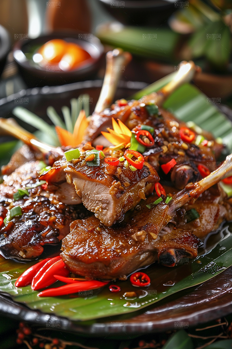 泰国菜美食美食摄影图