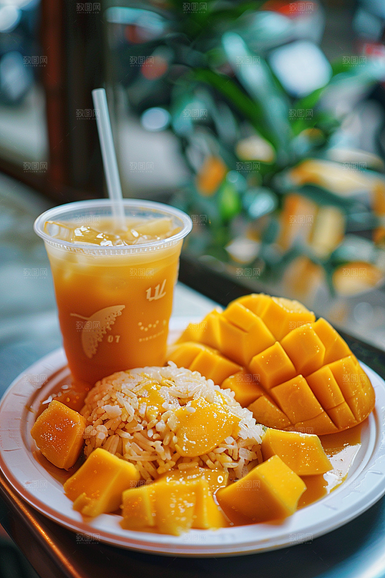泰国菜泰餐美食摄影图