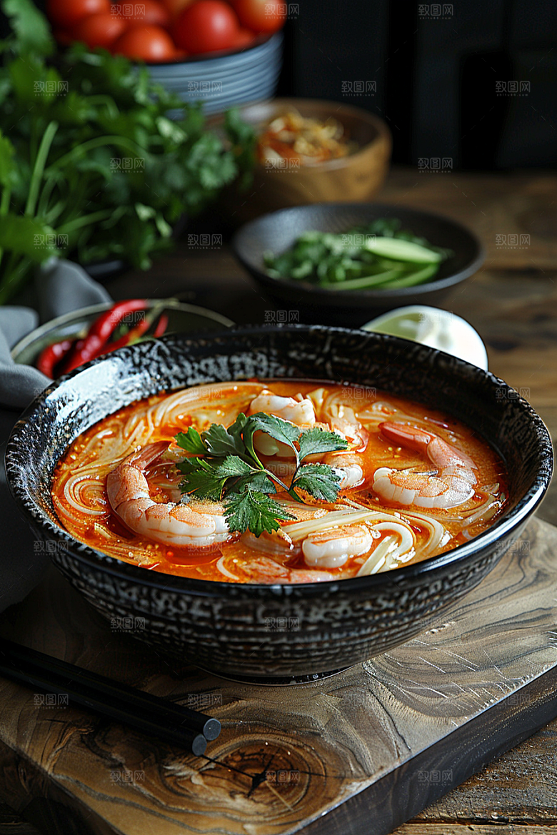 泰国菜美食美味摄影图