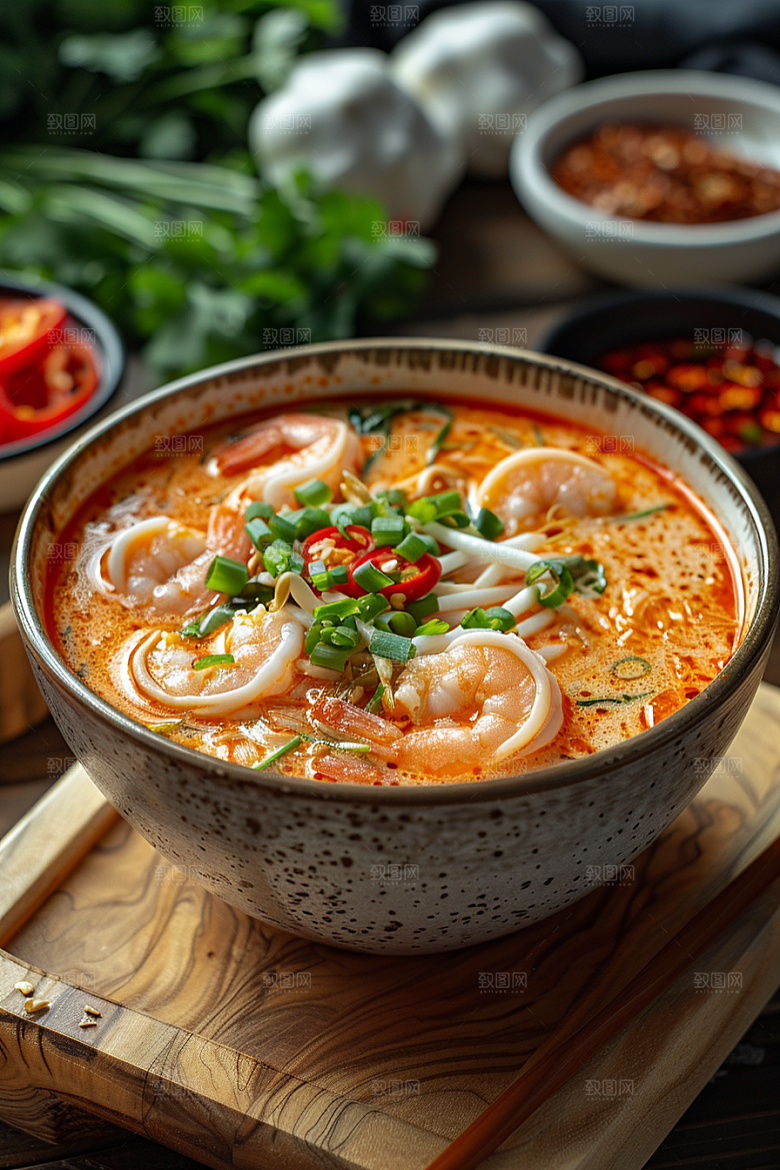 泰国菜美味特色摄影图