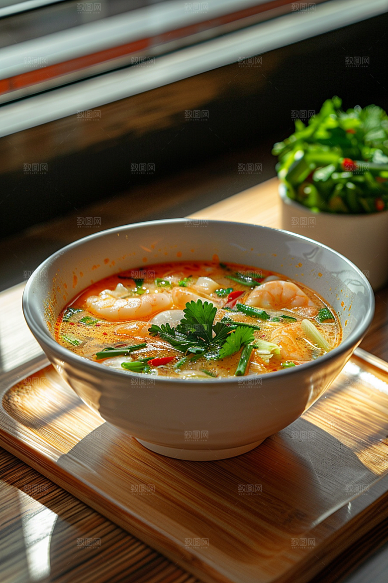 泰国菜美食特色摄影图