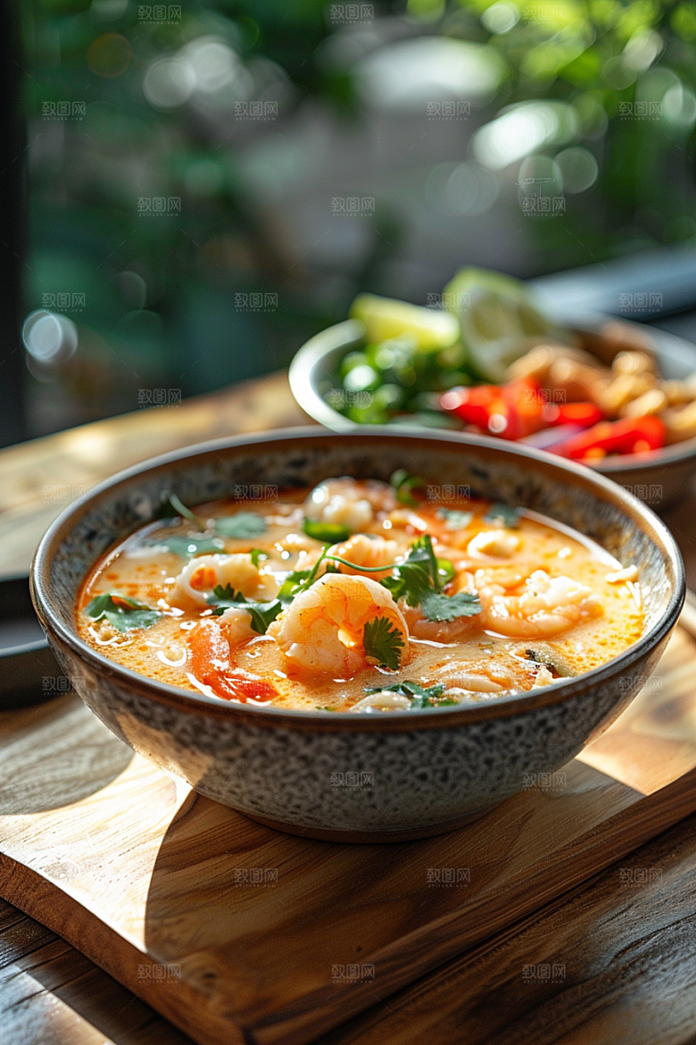泰国菜泰餐美食摄影图