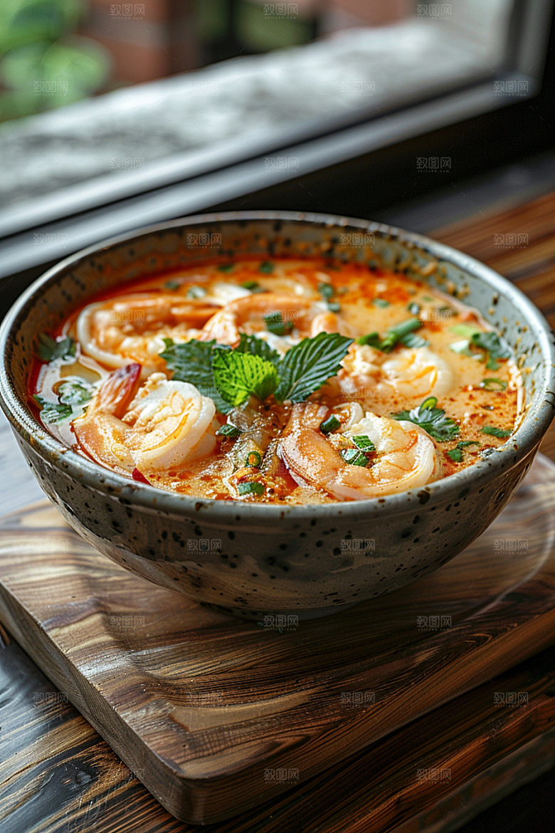 泰国菜泰餐美食摄影图