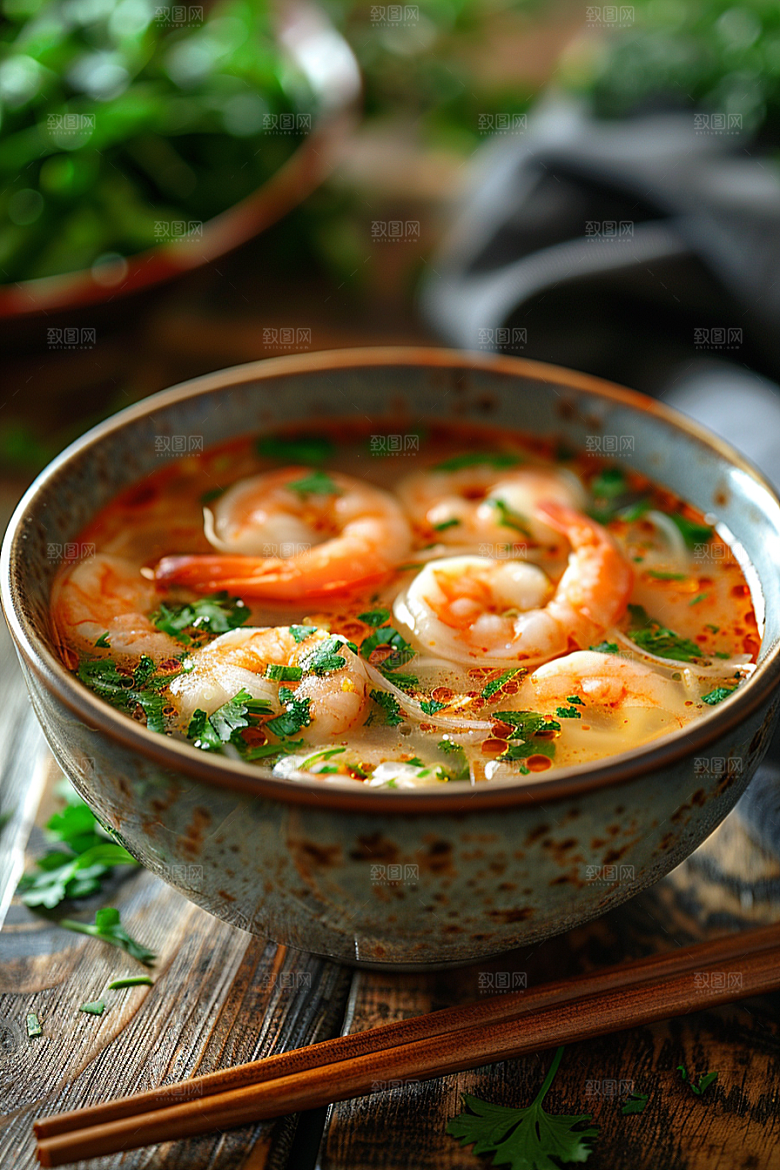 泰国菜泰餐美食摄影图
