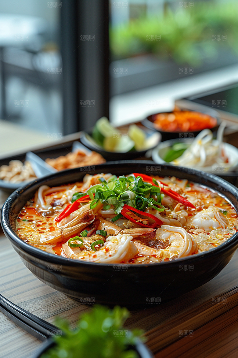 泰国菜美食高清摄影图