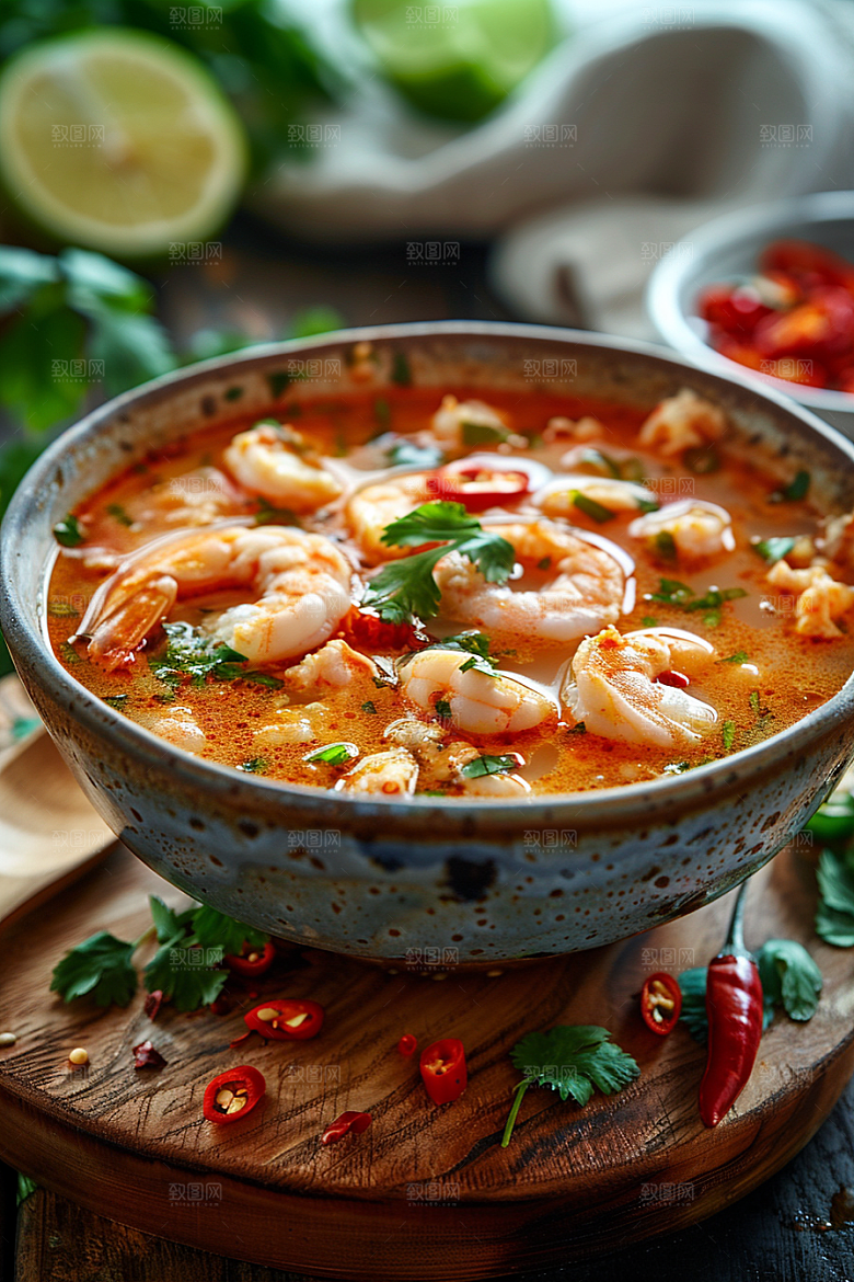 泰国菜泰餐美食摄影图