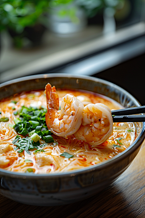 泰国菜特色香料摄影图