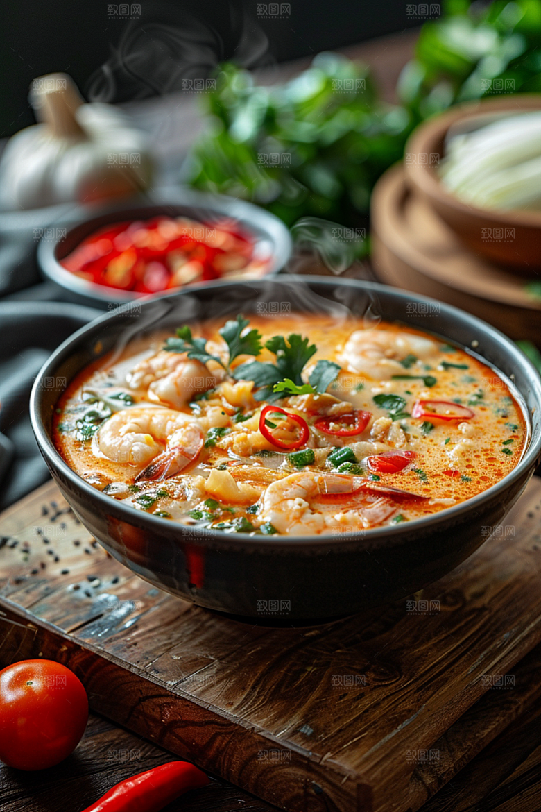 泰国菜美食美味摄影图