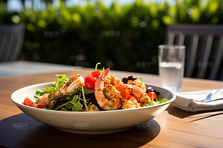 泰国菜特色美食摄影图
