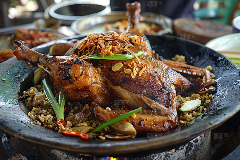 泰国菜清新美食摄影图