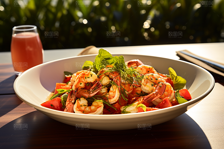 泰国菜香料泰餐摄影图