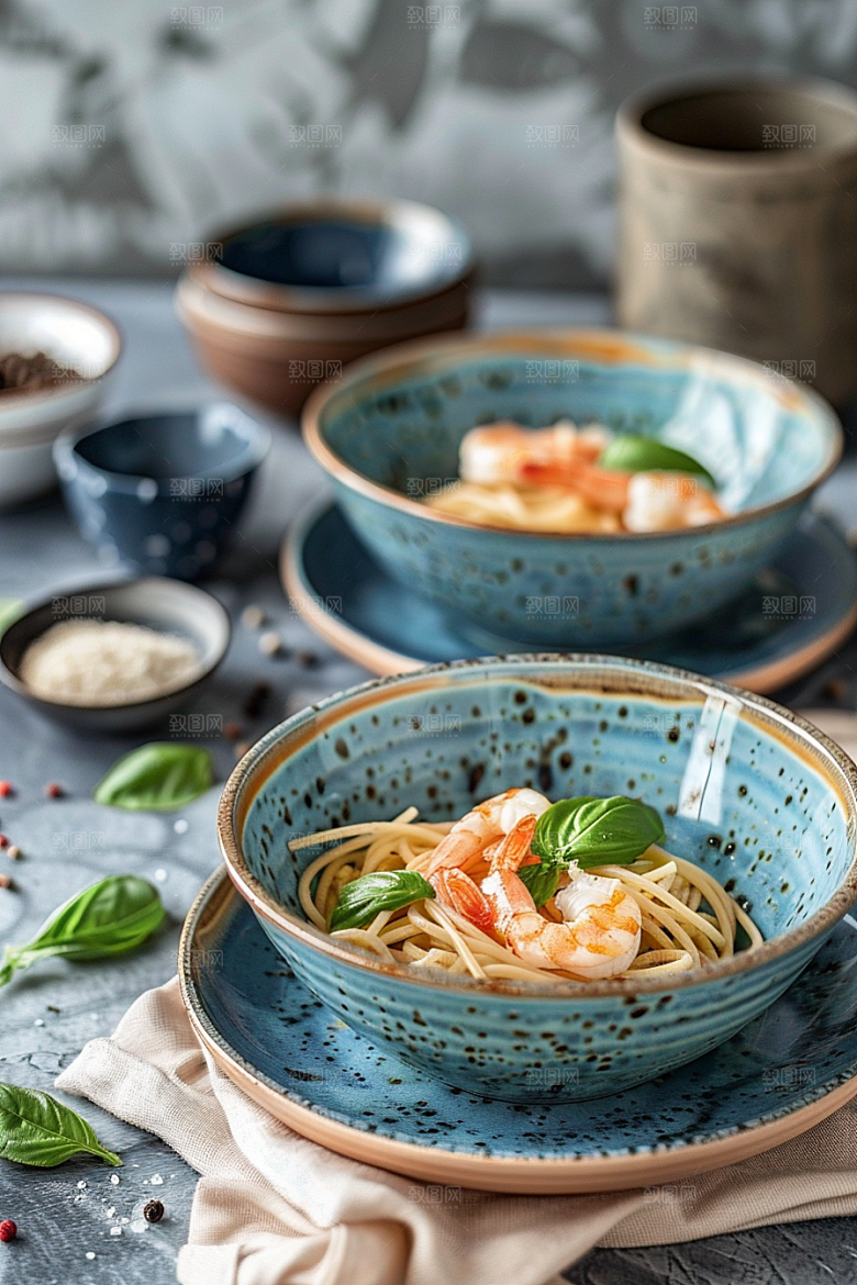 泰国菜美食冬阴功摄影图