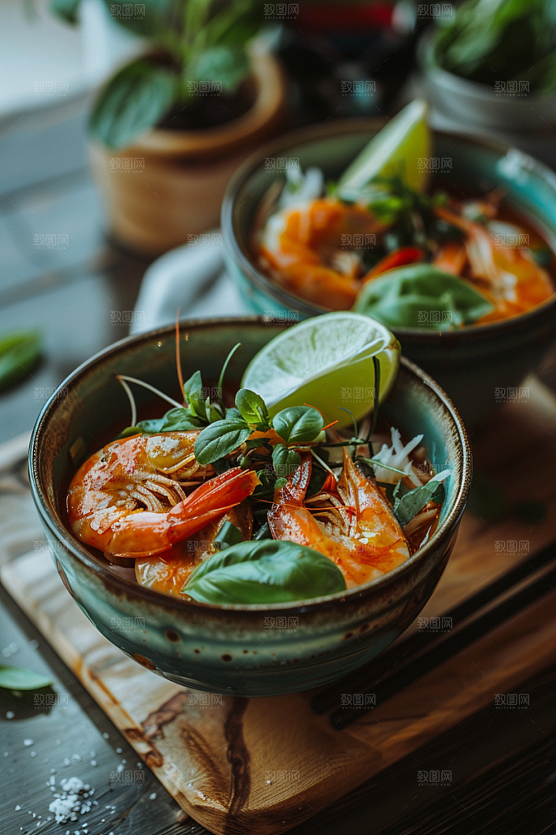 泰国菜美味美食摄影图