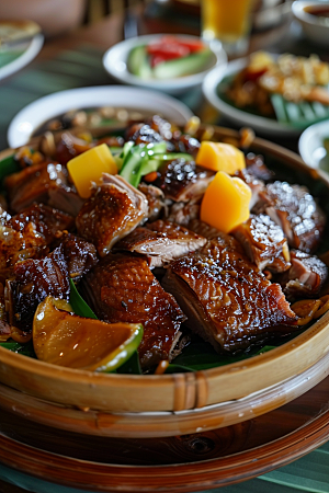 泰国菜美味清新摄影图