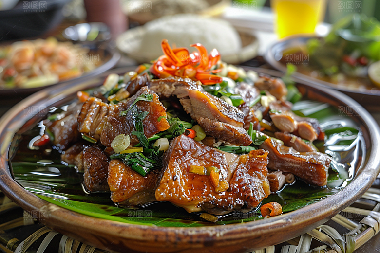 泰国菜美味香料摄影图