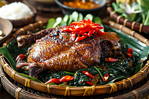 泰国菜冬阴功美食摄影图