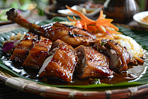 泰国菜泰餐美味摄影图