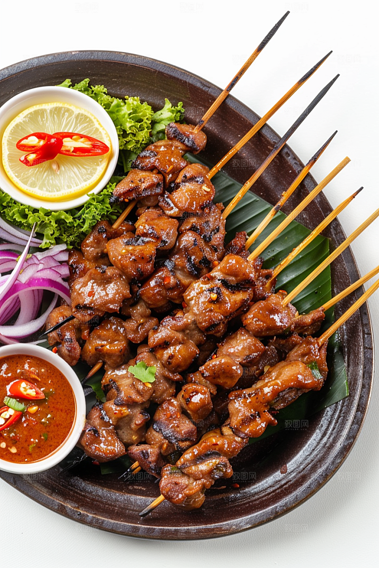 泰国菜美食清新摄影图
