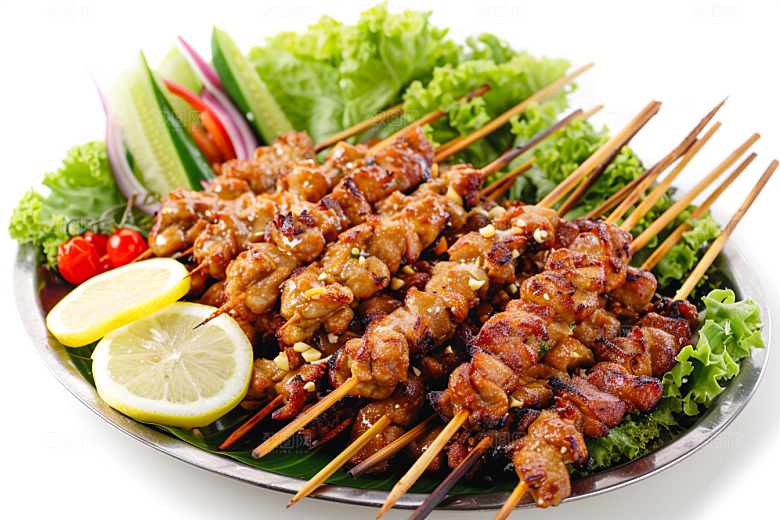 泰国菜地方菜美食摄影图