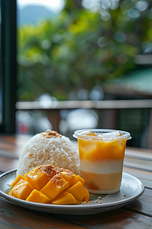 泰国菜高清美食摄影图