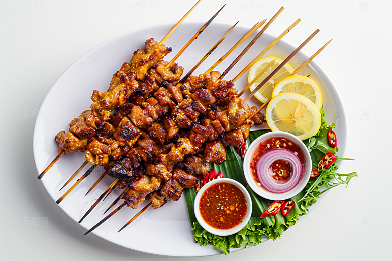 泰国菜美食美味摄影图