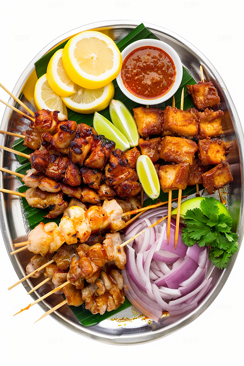 泰国菜美食特色摄影图