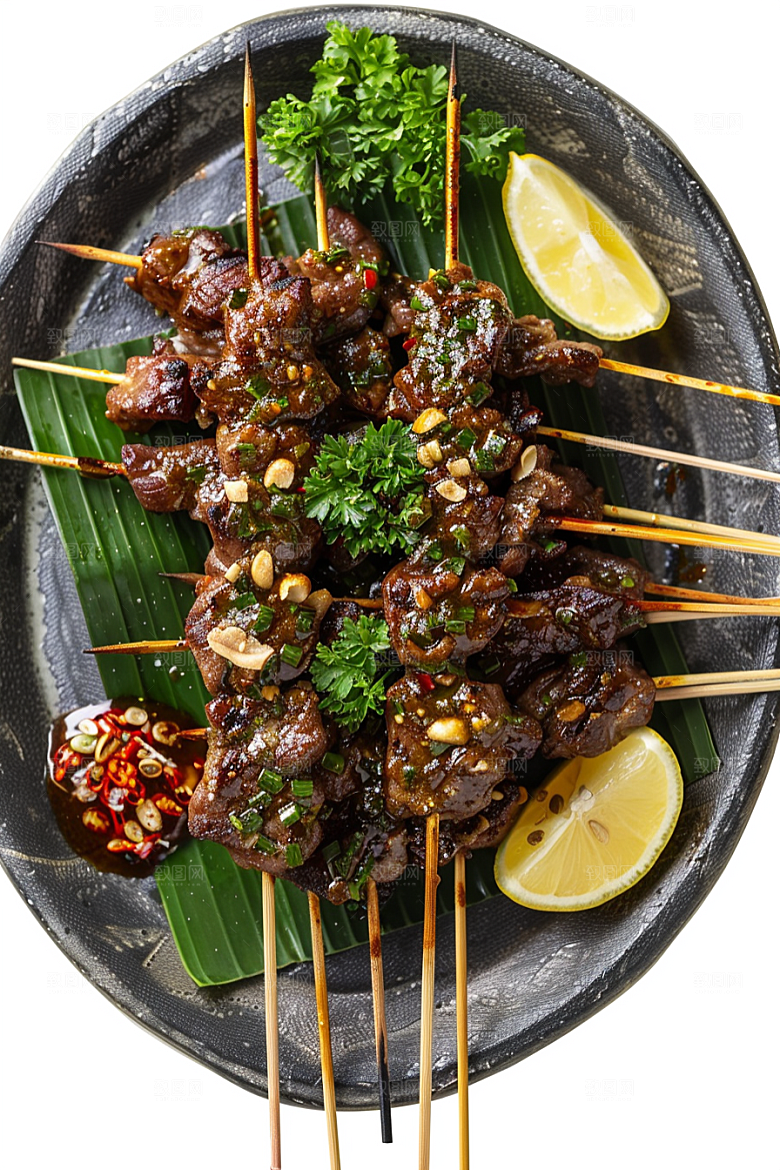 泰国菜特色香料摄影图
