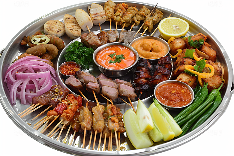 泰国菜香料美食摄影图
