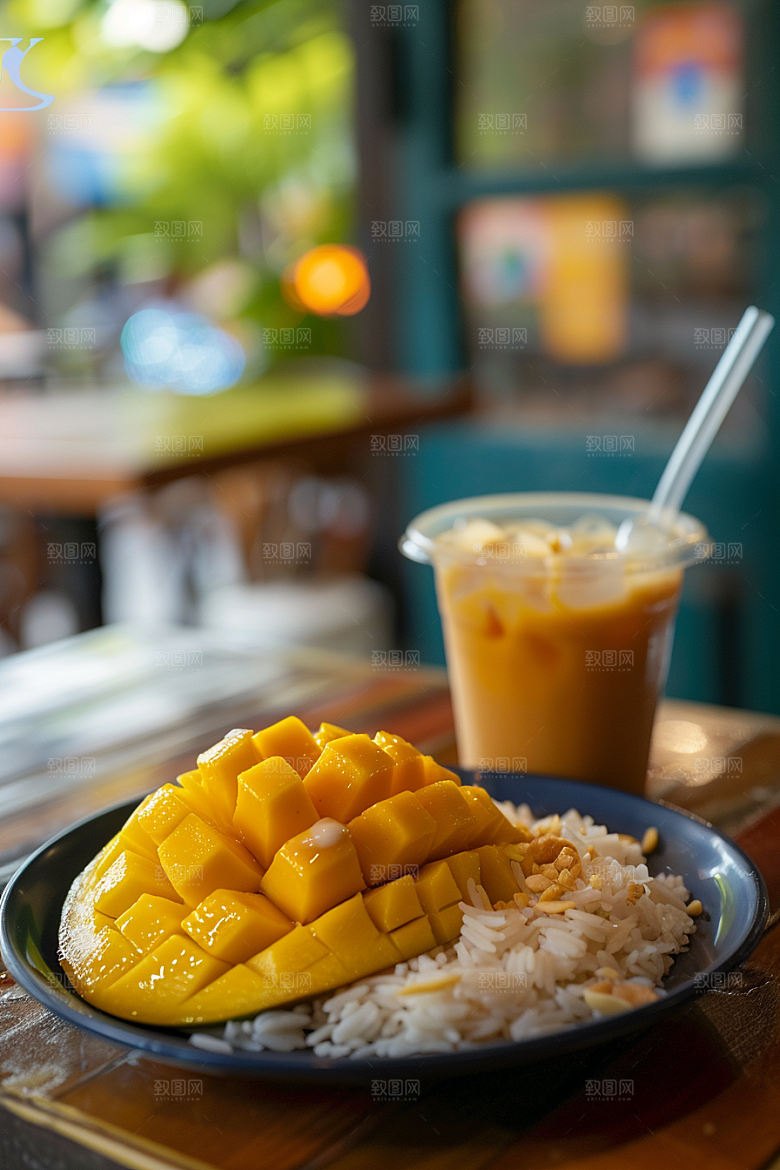 泰国菜泰餐美食摄影图