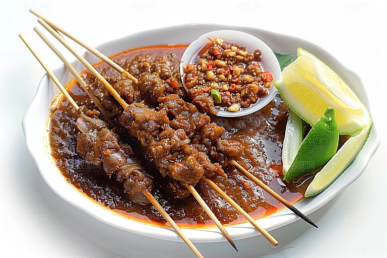 泰国菜美食自然摄影图