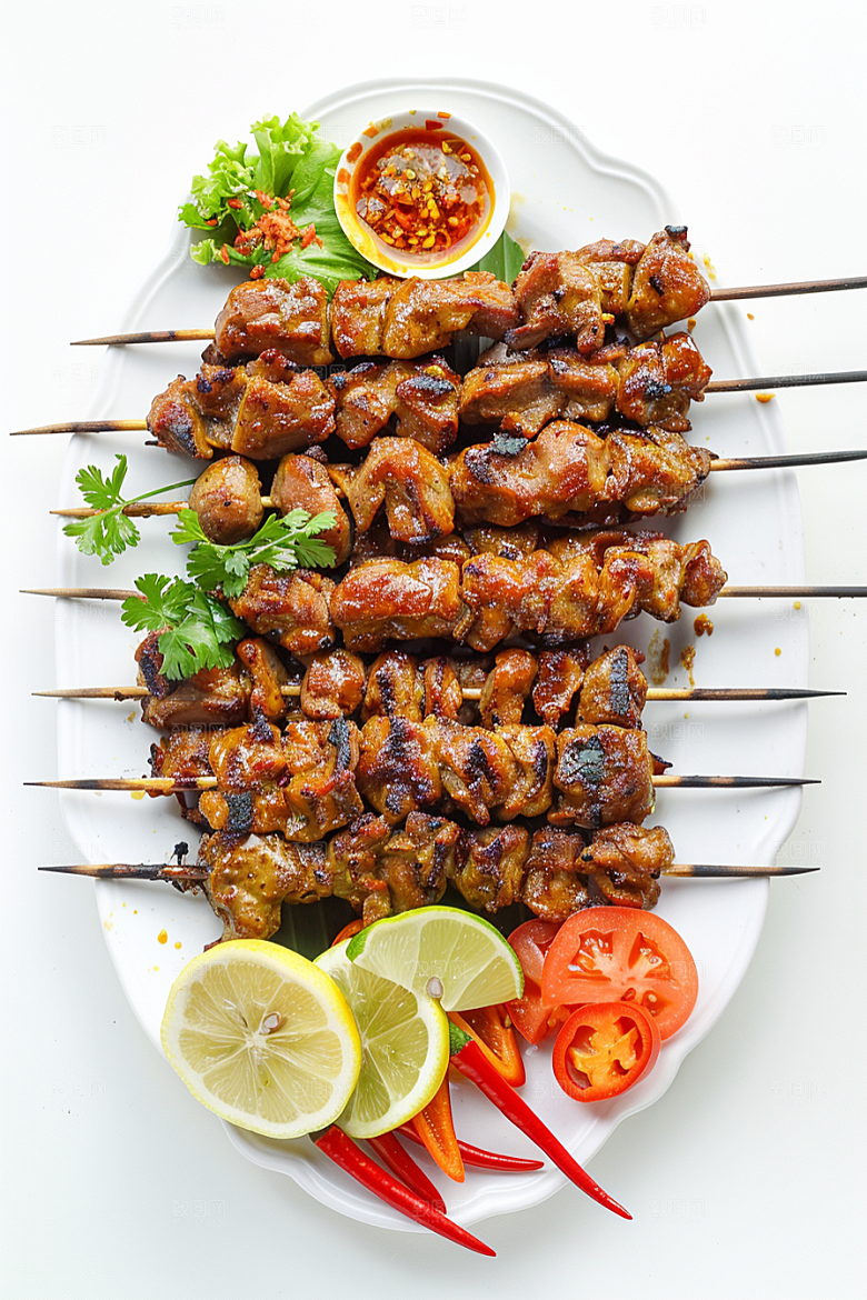 泰国菜美食泰餐摄影图